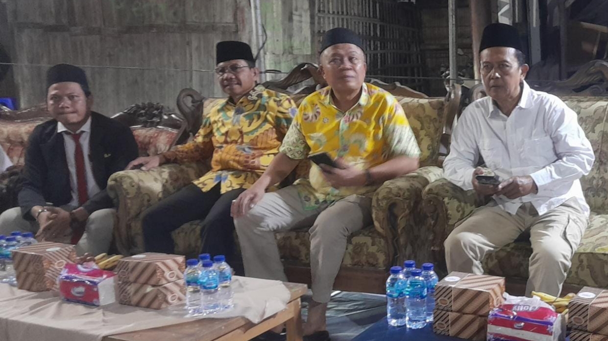 Wakil Walikota Kota Tangerang H. Sachrudin saat menghadiri malam puncak HUT RI ke-78 di Jurumudi // foto ist